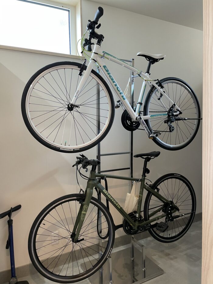 自転車置き場として