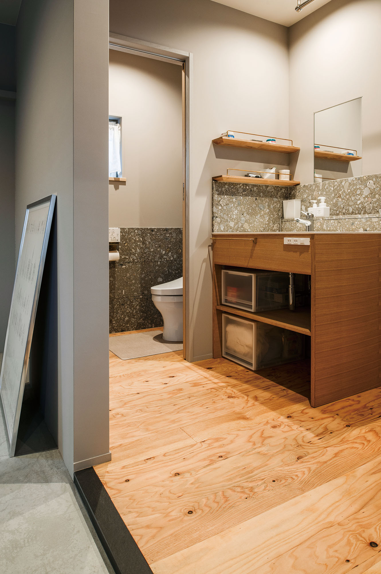 トイレ, 洗面スペース