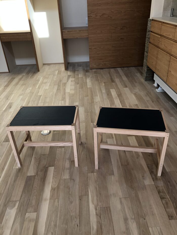 ベンチの製作
