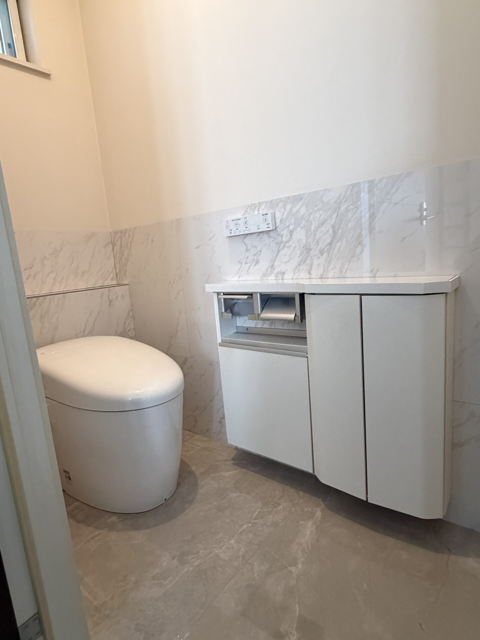 トイレ改修完了