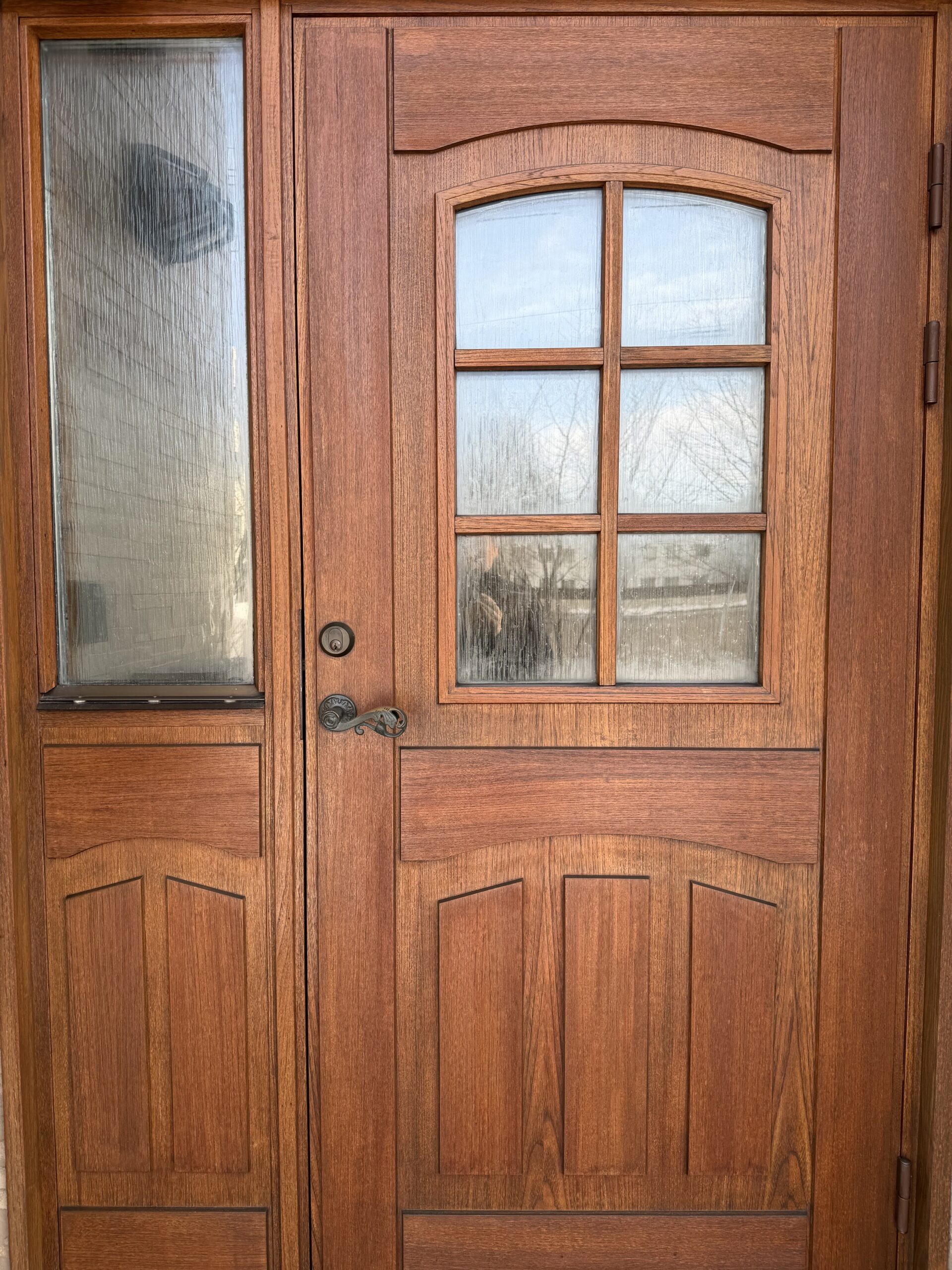 築34年の外部ドア