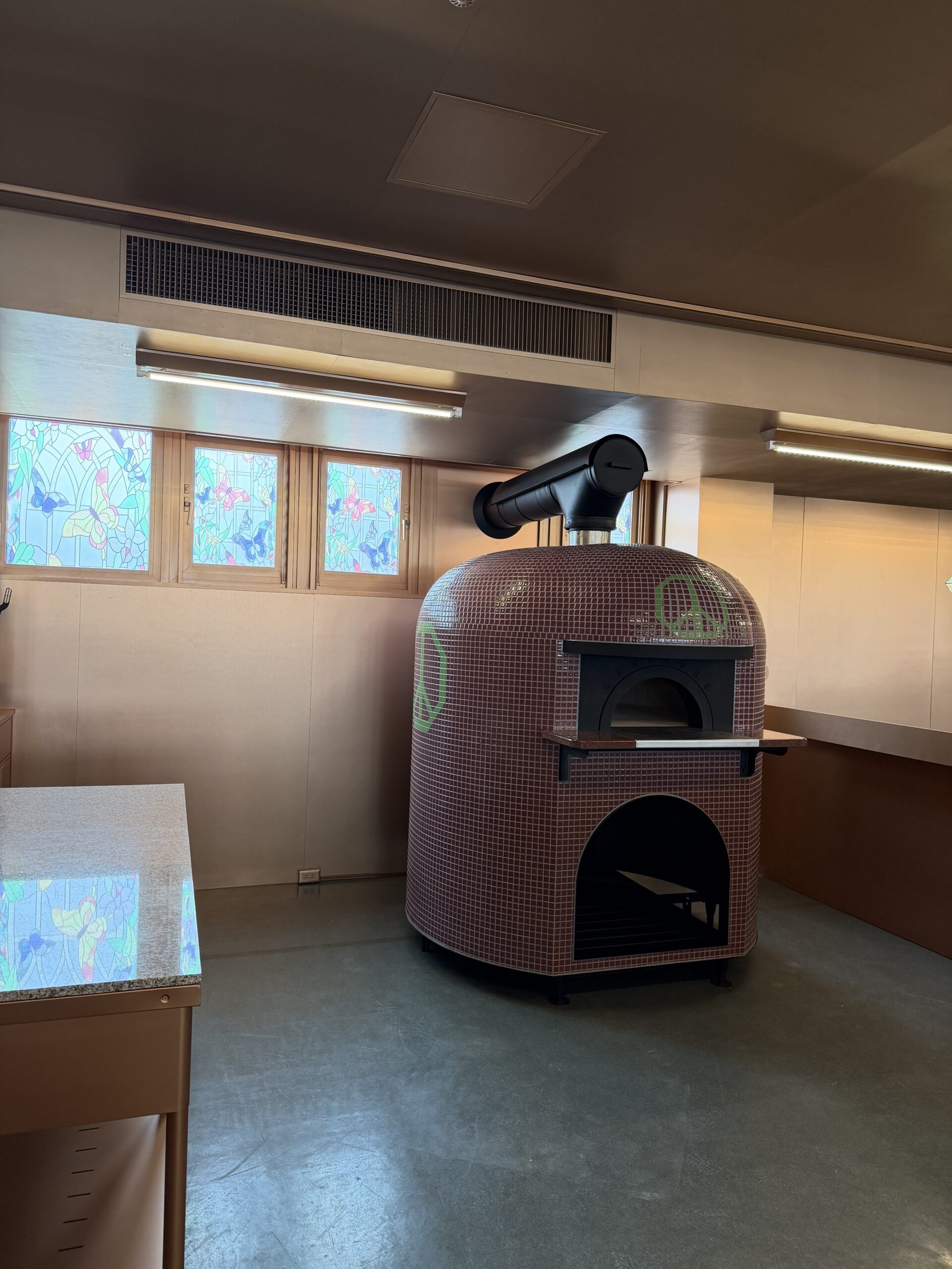 PIZZA窯設置