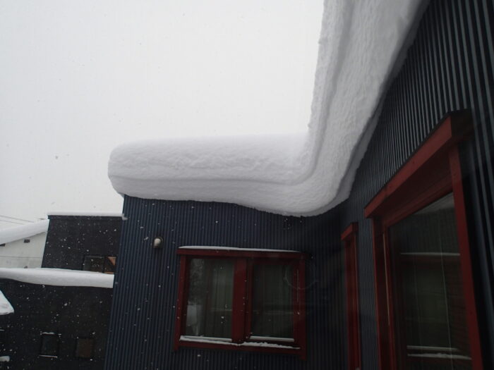 雪庇発生