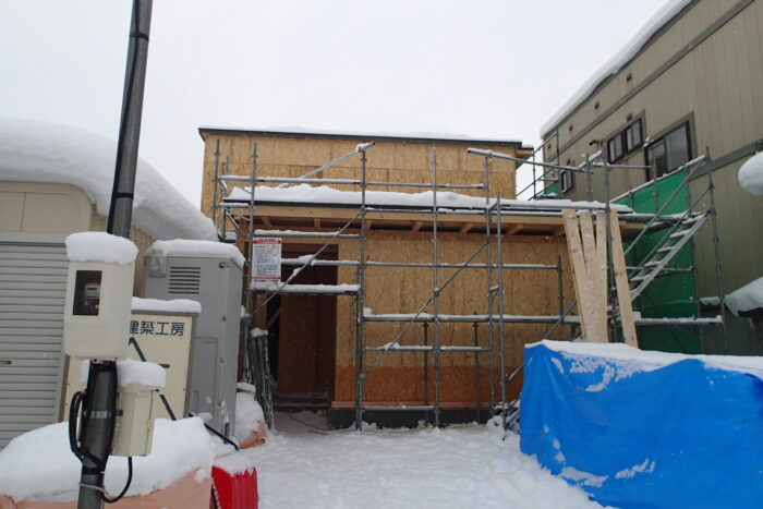 除雪からスタート