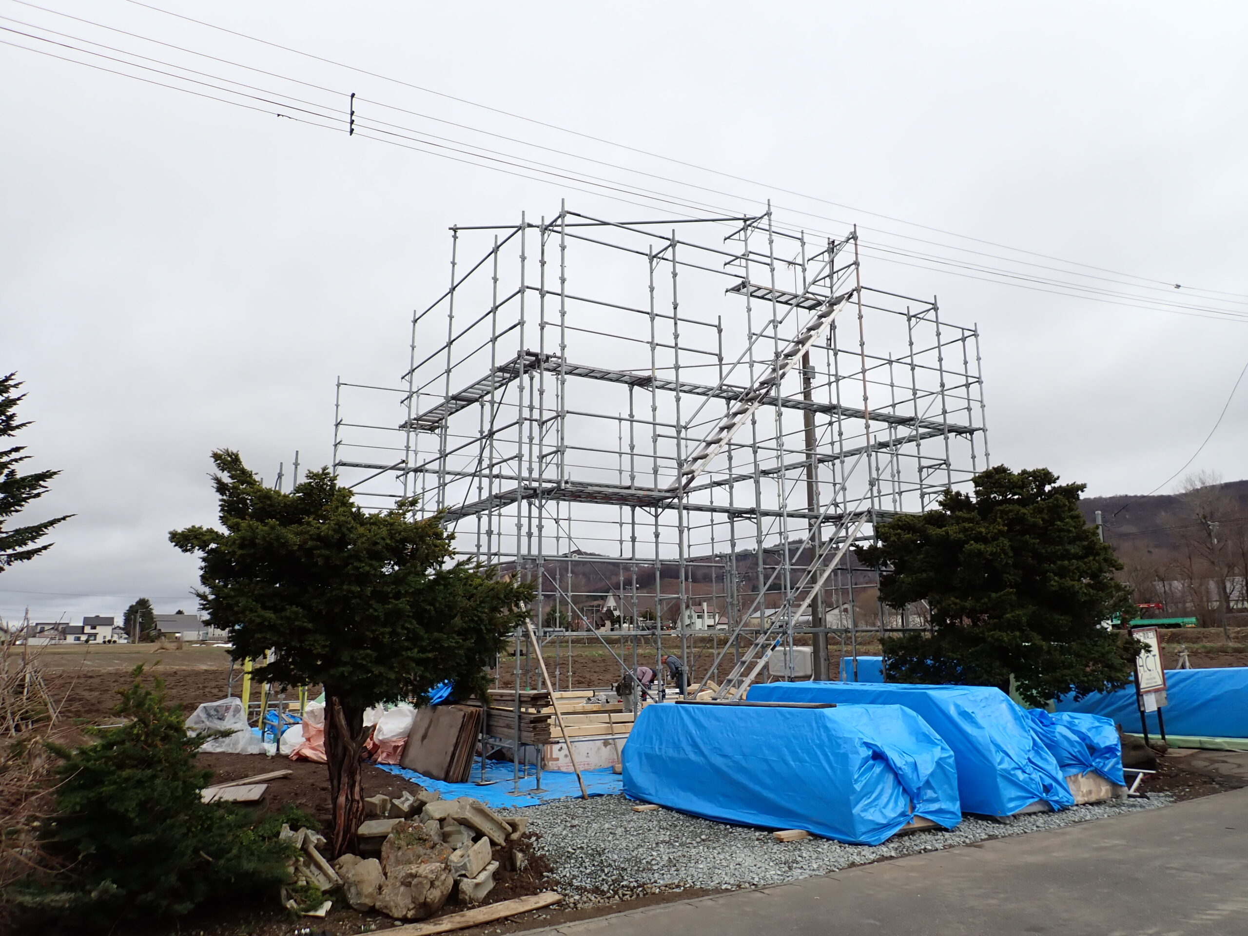 木工事スタート