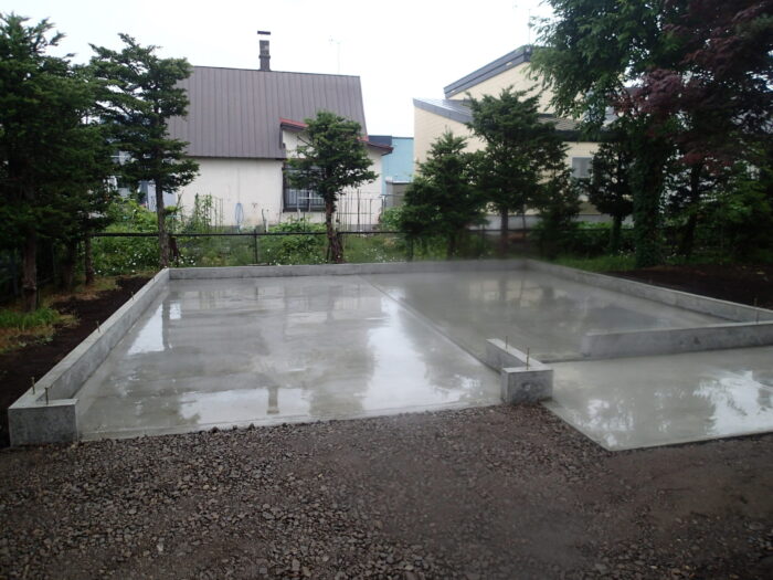 基礎完成