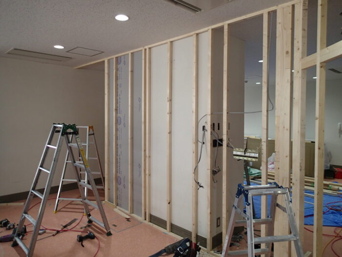 改修工事中